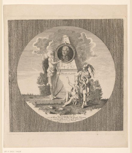 Monument in honor of Johann Christian Anton Theden