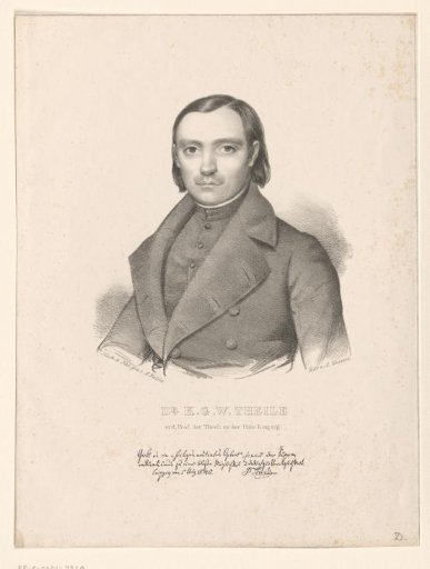 Portrait of Karl Gottfried Wilhelm Theile