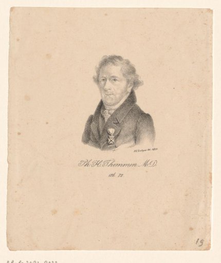 Portrait of Phoebus Hitzerus Themmen