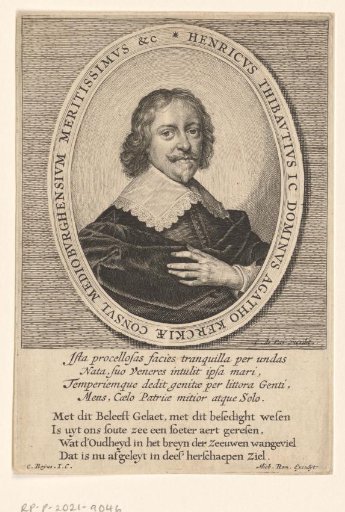 Portrait of Hendrick Thibaut