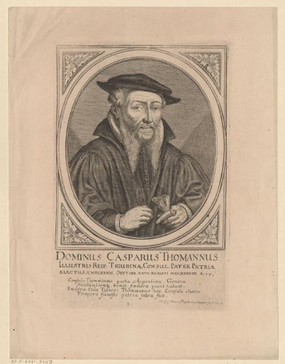Portrait of Caspar Thomann