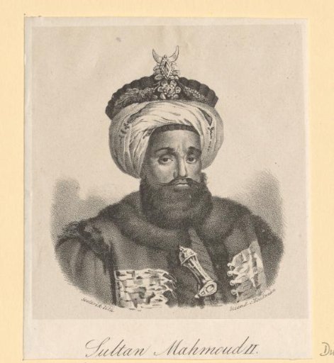 Portrait of Mahmut II
