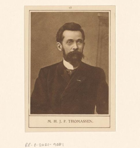 Portrait of Marie Hubertus Johannes Petrus Thomassen