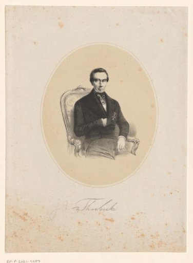 Portrait of Johan Rudolf Thorbecke