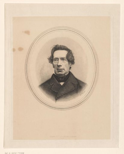 Portrait of Johan Rudolf Thorbecke