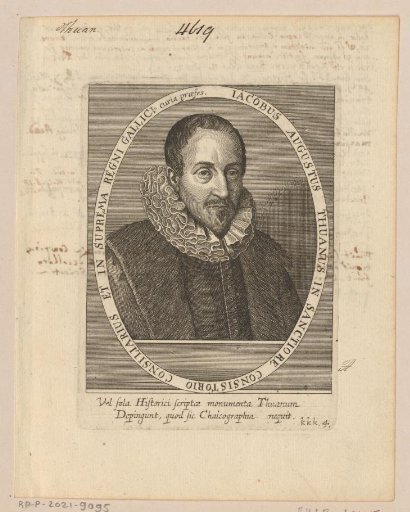 Portrait of Jacques-Auguste de Thou