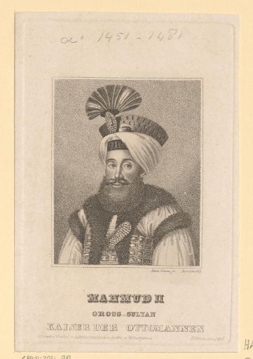 Portrait of Mahmut II