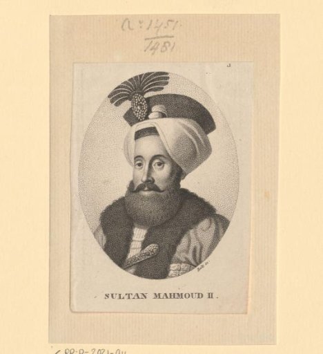 Portrait of Mahmut II