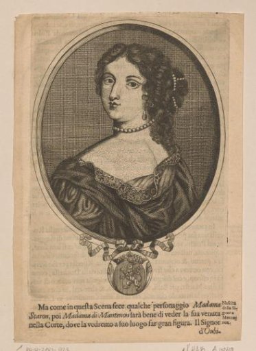 Portrait of Françoise d'Aubigné, Marquise de Maintenon