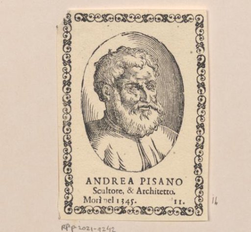 Portrait of Andrea Pisano