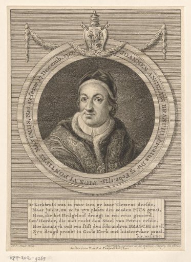 Portrait of Pope Pius VI