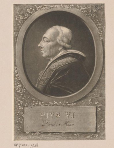 Portrait of Pope Pius VI