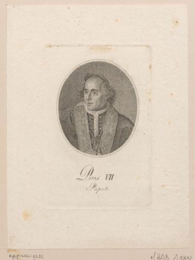 Portrait of Pope Pius VII