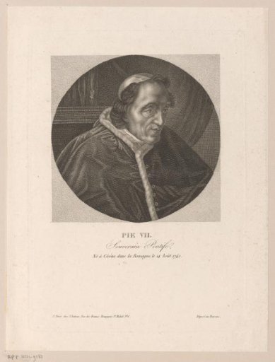 Portrait of Pope Pius VII