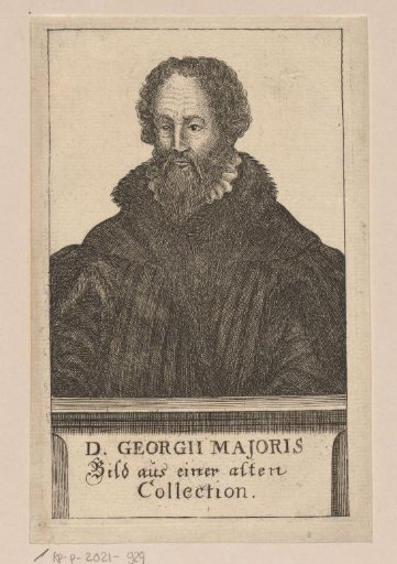 Portrait of Georg Major