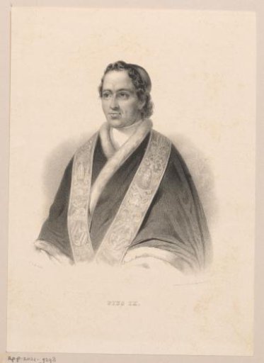 Portrait of Pope Pius IX