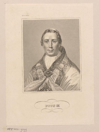 Portrait of Pope Pius IX