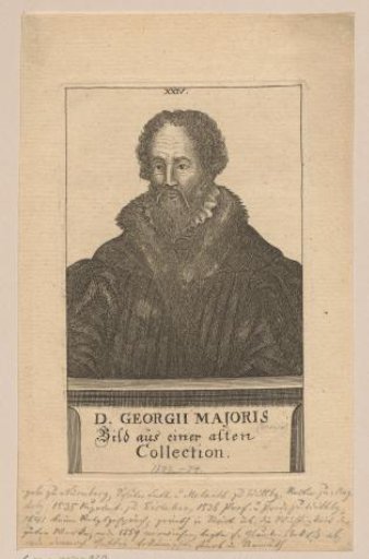Portrait of Georg Major