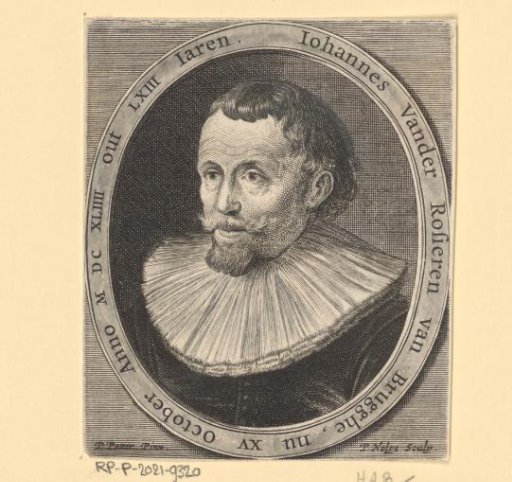 Portrait of Jan van der Rosieren at the age of 63