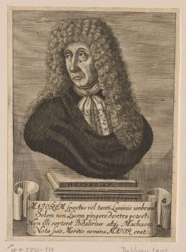Portrait of Johann Daniel Major