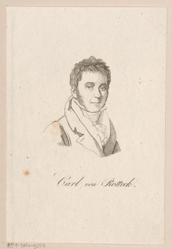 Portrait of Karl von Rotteck