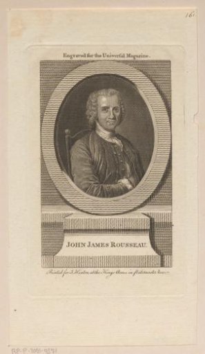Portrait of Jean-Jacques Rousseau