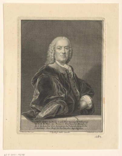 Portrait of Jean Rousset de Missy