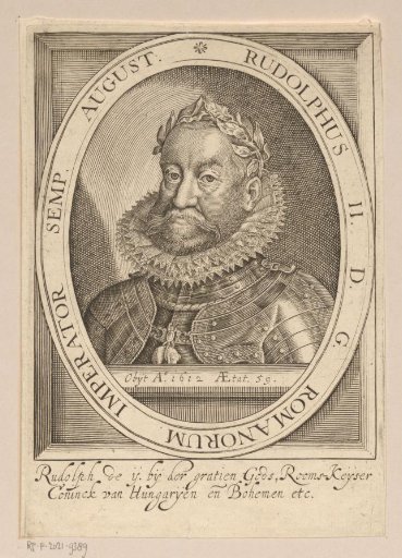 Portrait of Rudolf II of Habsburg, Holy Roman Emperor