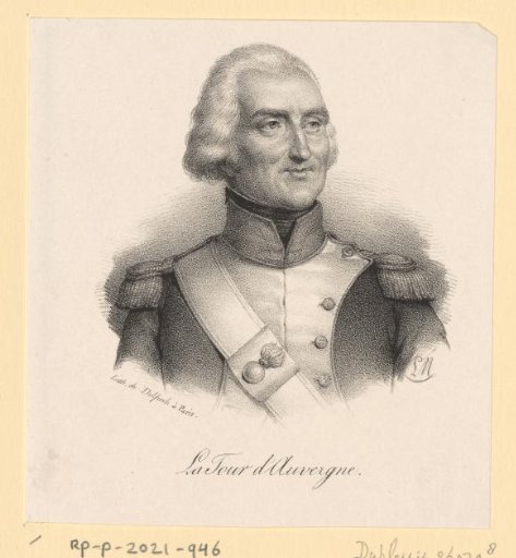 Portrait of Théophile Corret de La Tour d'Auvergne