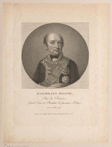 Portrait of Maximilian I Joseph of Bavaria