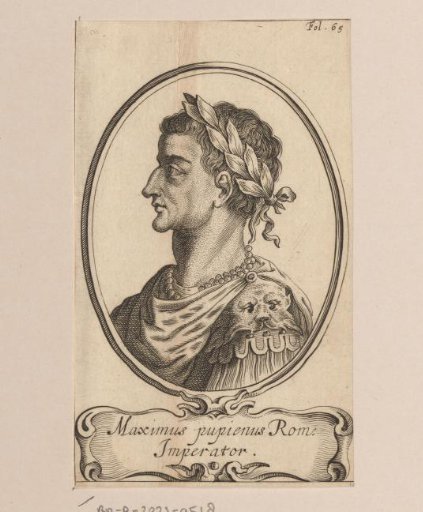 Portrait of Emperor Maximus