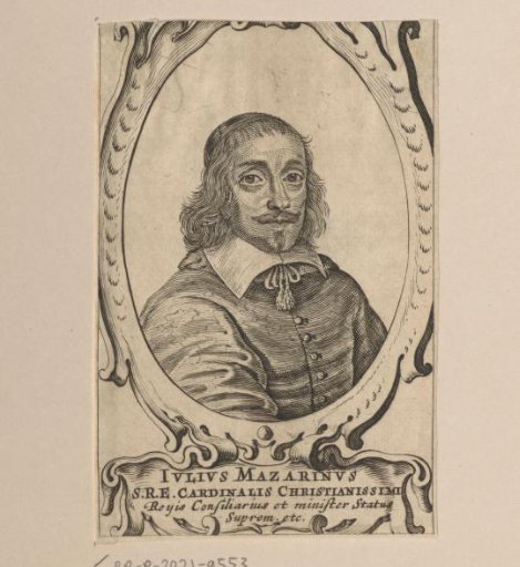 Portrait of Jules Mazarin