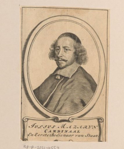 Portrait of Jules Mazarin