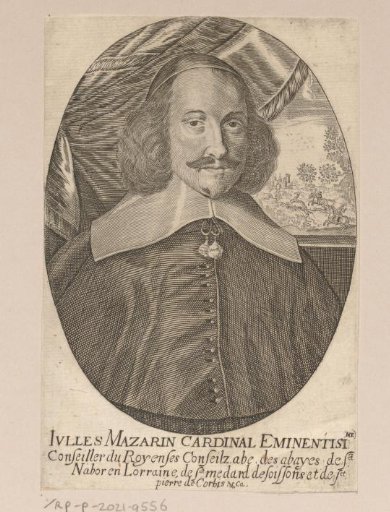 Portrait of Jules Mazarin