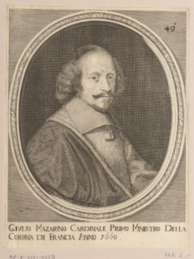 Portrait of Jules Mazarin