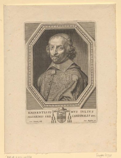 Portrait of Jules Mazarin