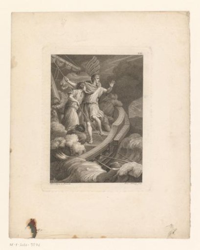 Germanicus during a storm on the North Sea, 16