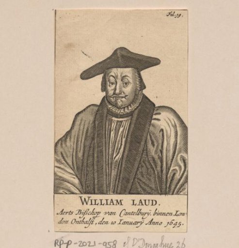 Portrait of William Laud