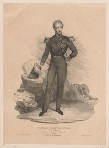 Portrait of Ferdinand Philip of Orléans