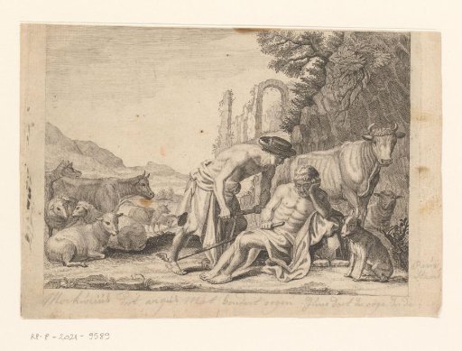 Mercury with the sleeping Argus