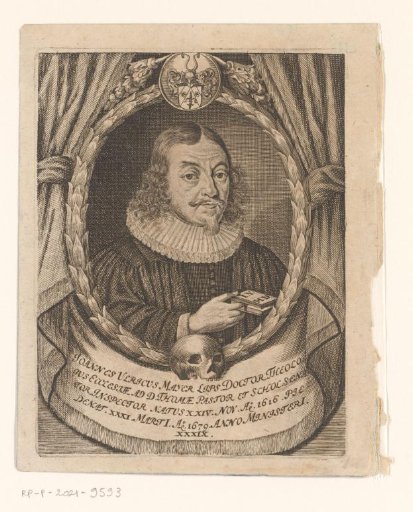 Portrait of Johann Ulrich Mayer