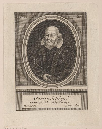Portrait of Martin Schlegel