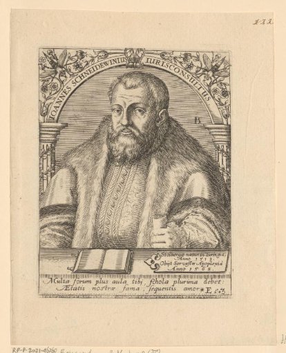 Portrait of Johann Schneidewein