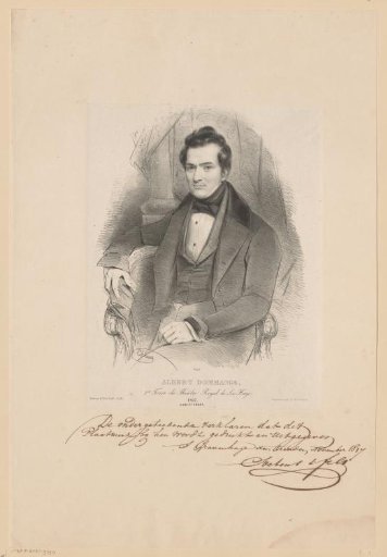 Portrait of Albert Dommange