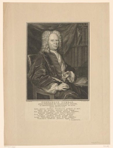 Portrait of Gerhard Dumbar at the age of 49