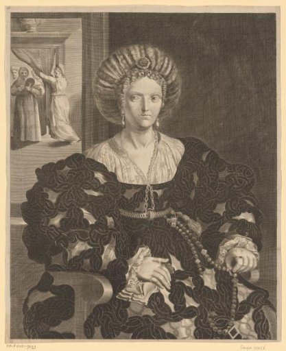 Portrait of Margaret Paleologa