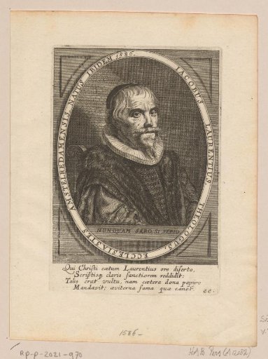 Portrait of Jacobus Laurentius