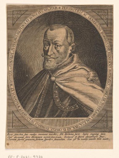 Portrait of Henrik Matthias von Thurn