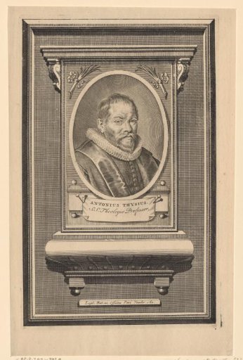 Portrait of Antonius Thysius
