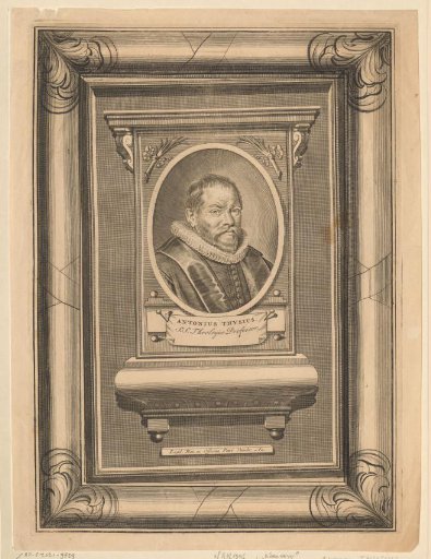 Portrait of Antonius Thysius